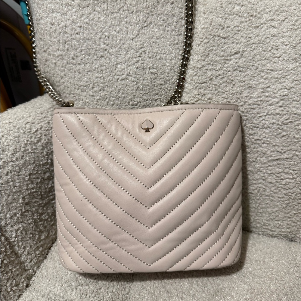 Kate spade amelia Quilted small convertible crossbody Shoulder Bag Pink